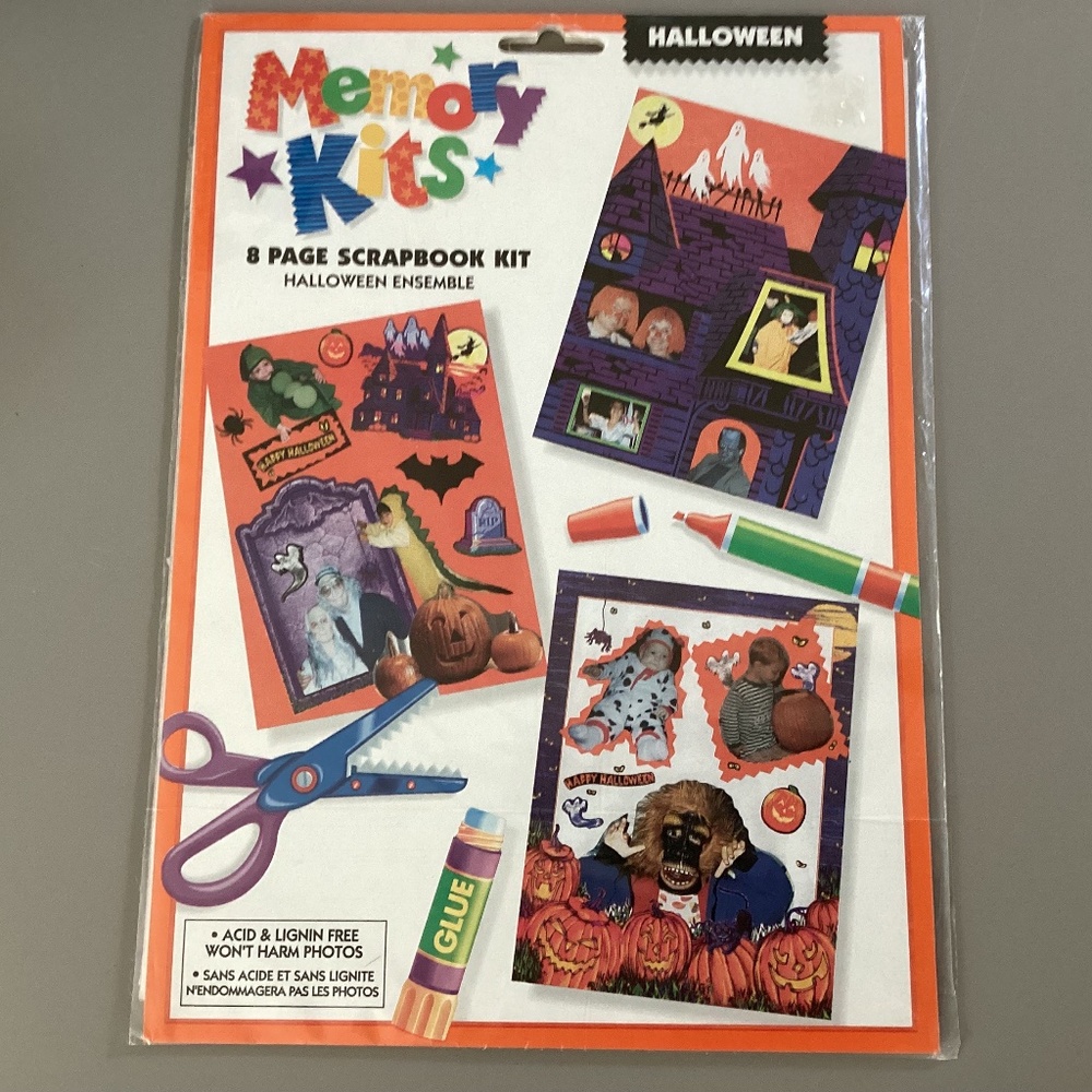 Halloween Scrapbook Kit